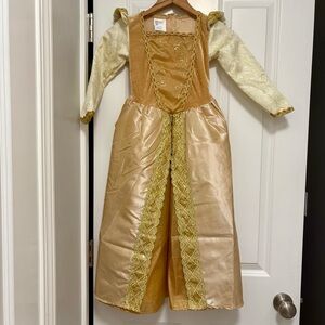 Gold and Cream Princess Costume for Kids